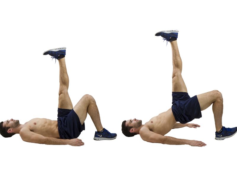 Bài tập Single-Leg Glute Bridge