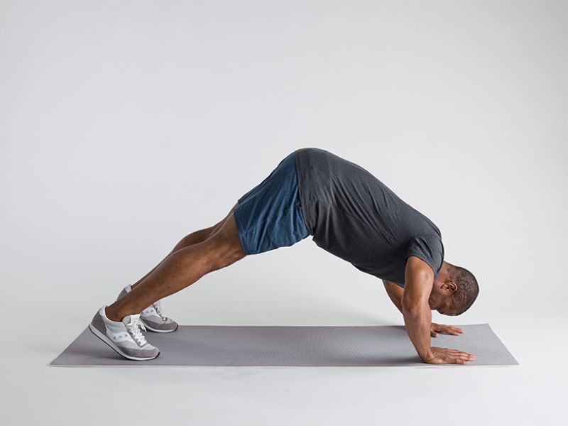 Bài tập Pike push ups