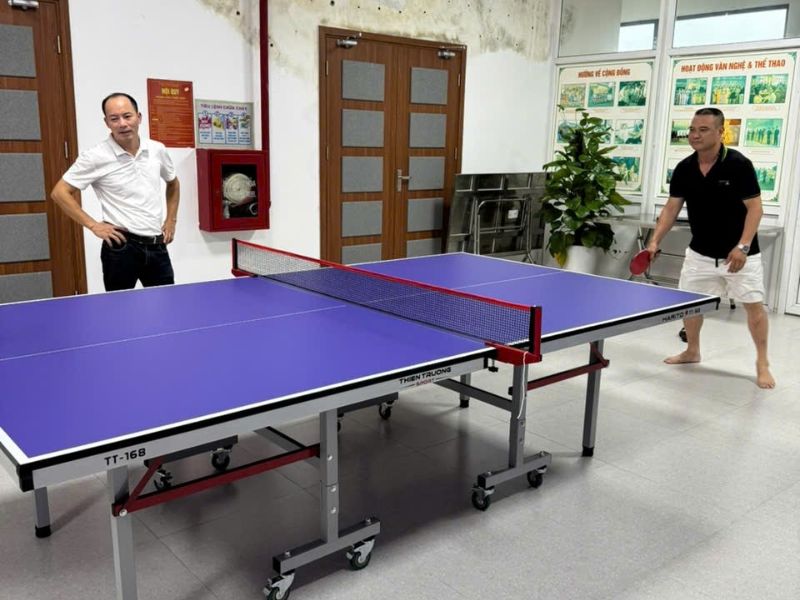 Bàn bóng bàn là gì? Hướng dẫn cách chọn bàn bóng bàn phù hợp 9 Bàn bóng bàn TT-168