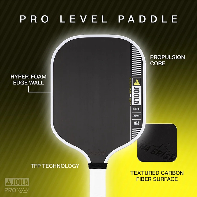 Vợt Pickleball Joola Collin Johns Scorpeus Pro IV 16mm 7 Vợt Pickleball Joola Collin Johns Scorpeus Pro IV 16mm