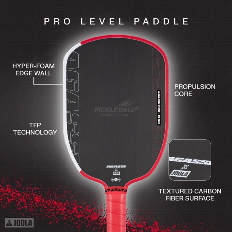 Vợt Pickleball Joola Agassi Pro 14mm 8 Vợt Pickleball Joola Agassi Pro 14mm