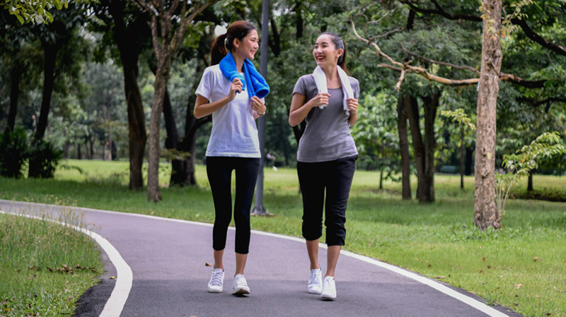 đi bộ giảm cân