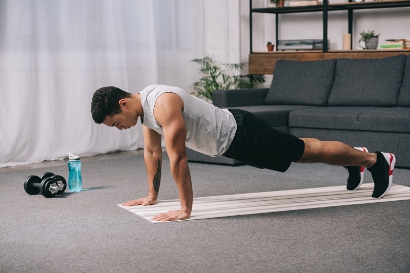 Tập hít đất đúng kỹ thuật