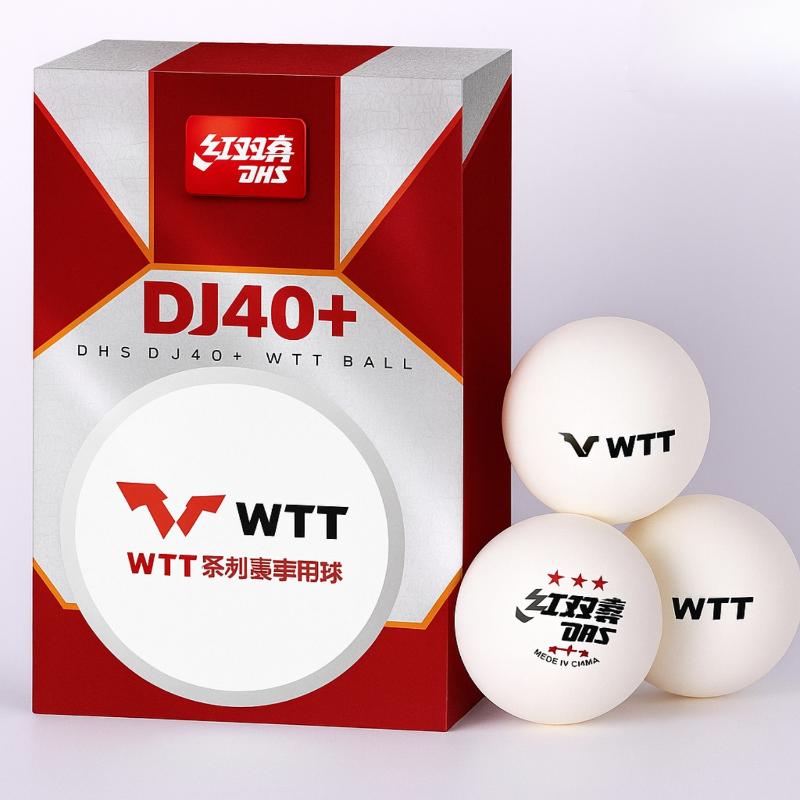 Quả bóng bàn thi đấu 40+ DHS WTT hộp 6 quả