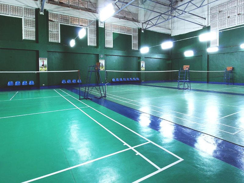 Sân cầu lông thảm PVC