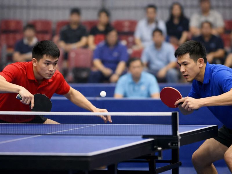 Bàn bóng bàn là gì? Hướng dẫn cách chọn bàn bóng bàn phù hợp 4 cọc lưới bàn bóng bàn