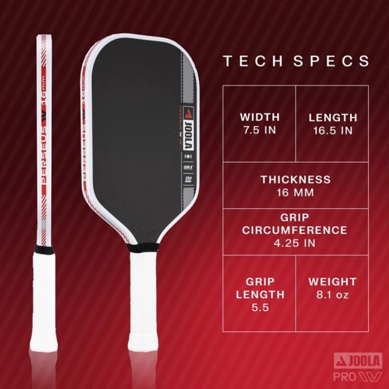 Vợt Pickleball Joola Perseus IV 16mm 6 Vợt Pickleball Joola Perseus IV 16mm