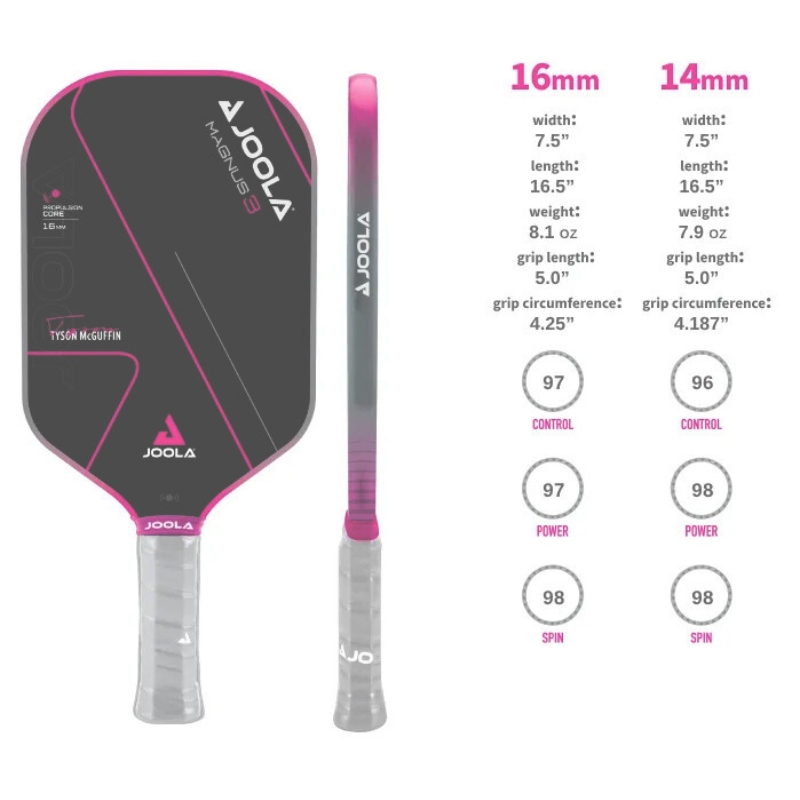 Vợt Pickleball Joola Tyson McGuffin Magnus 3 14mm