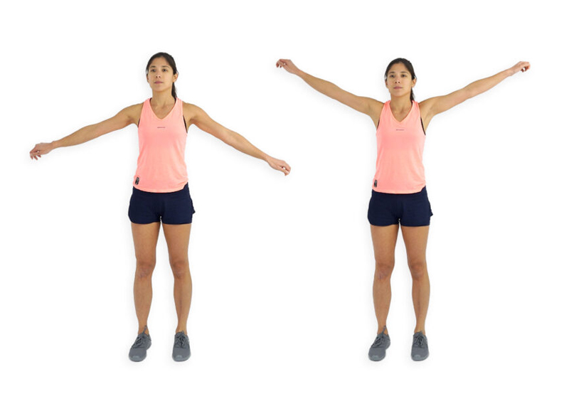 Hướng dẫn một số bài tập cơ vai hiệu quả tại nhà 3 Bài tập cơ vai Arm Circles