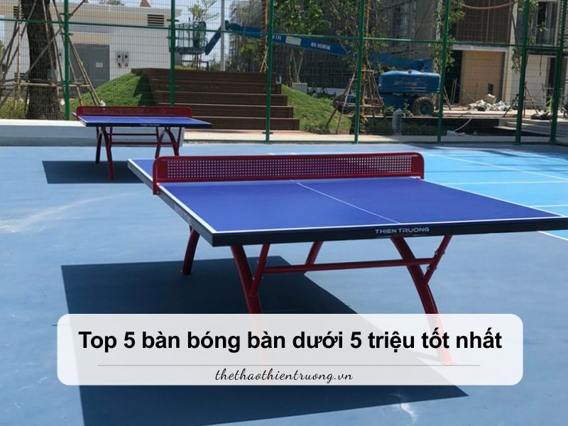 bàn bóng bàn dưới 5 triệu