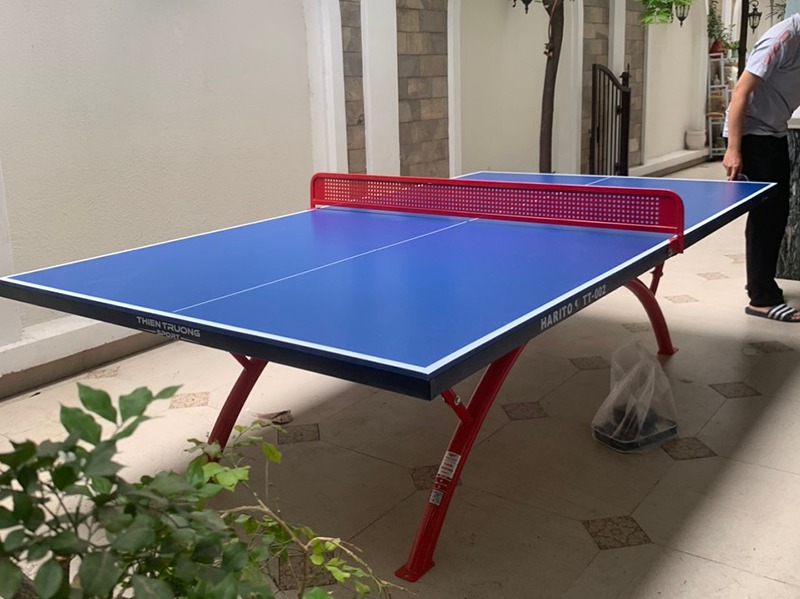Công nghệ sơn phủ bàn bóng bàn ngoài trời có gì đặc biệt? 4 Bàn bóng bàn