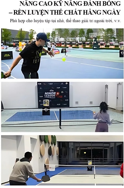 Máy bắn bóng pickleball LEADWISE LWAPL25B 11 Máy bắn bóng pickleball LEADWISE