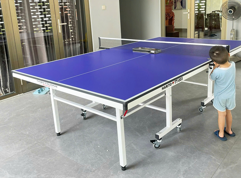 Top 7 mẫu bàn bóng bàn giá rẻ phù hợp cho đánh phong trào 3 Bàn bóng bàn Thiên Trường TT-003