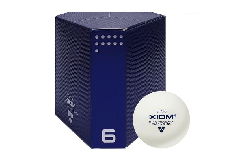 Top 5 quả bóng bàn tốt nhất cho tập luyện phong trào 3 Quả bóng bàn Xiom 40+ ABS Bravo