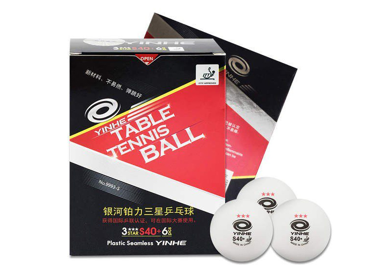 Top 5 quả bóng bàn tốt nhất cho tập luyện phong trào 5 Quả bóng bàn Yinhe đỏ 3 sao 40+