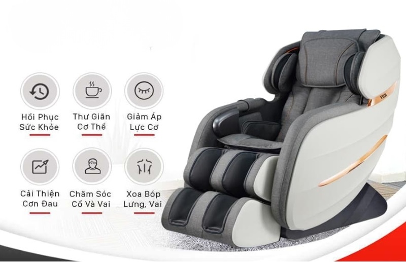 Công dụng của ghế massage đối với sức khỏe người dùng 2 Công dụng của ghế massage