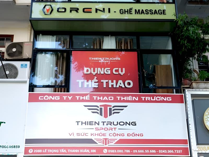 Top 5 shop vợt bóng bàn Hà Nội gần đây uy tín nhất 1 Cửa hàng Thể Thao Thiên Trường