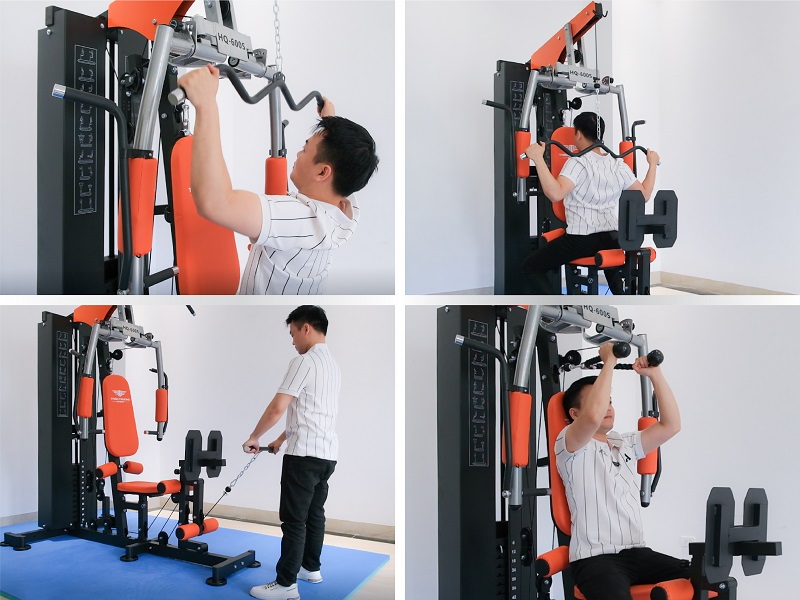 Dây cáp giàn tạ đa năng loại bọc nhựa lõi thép và độ bền 2 dây cáp giàn tạ đa năng