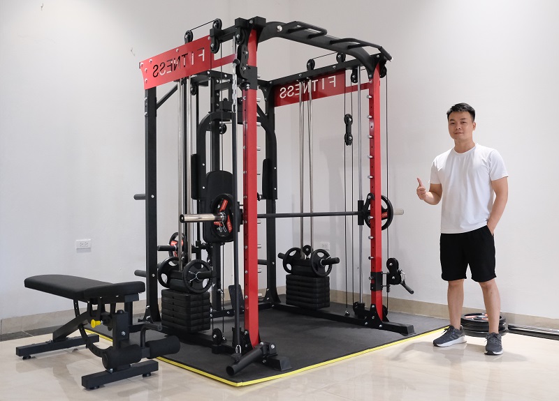 Tìm hiểu cấu tạo khung gánh tạ đa năng cơ bản 1 cấu tạo khung gánh tạ đa năng cơ bản