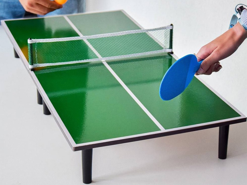 Độ phẳng mặt bàn bóng bàn ảnh hưởng thế nào đến độ nảy bóng? 2 Mặt bàn bóng bàn