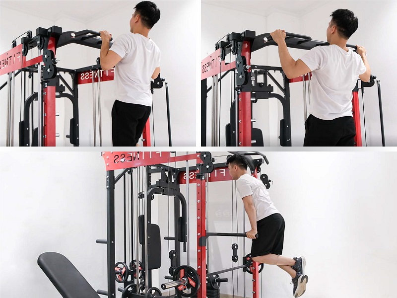 cấu tạo khung gánh tạ đa năng