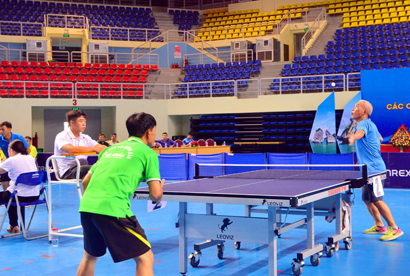 Kích thước sân bóng bàn tiêu chuẩn cho thi đấu quốc tế 2 Sân bóng bàn
