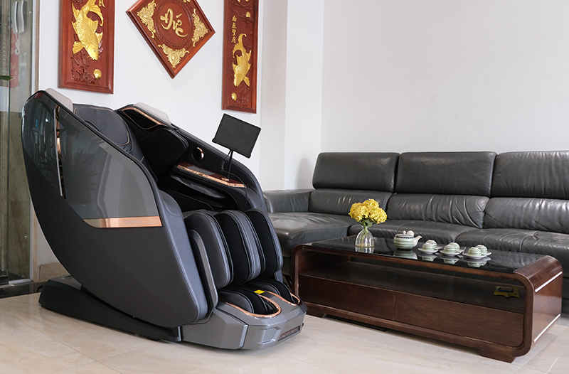 Trang bị ghế massage tăng sự tiện nghi và sang trọng cho căn nhà