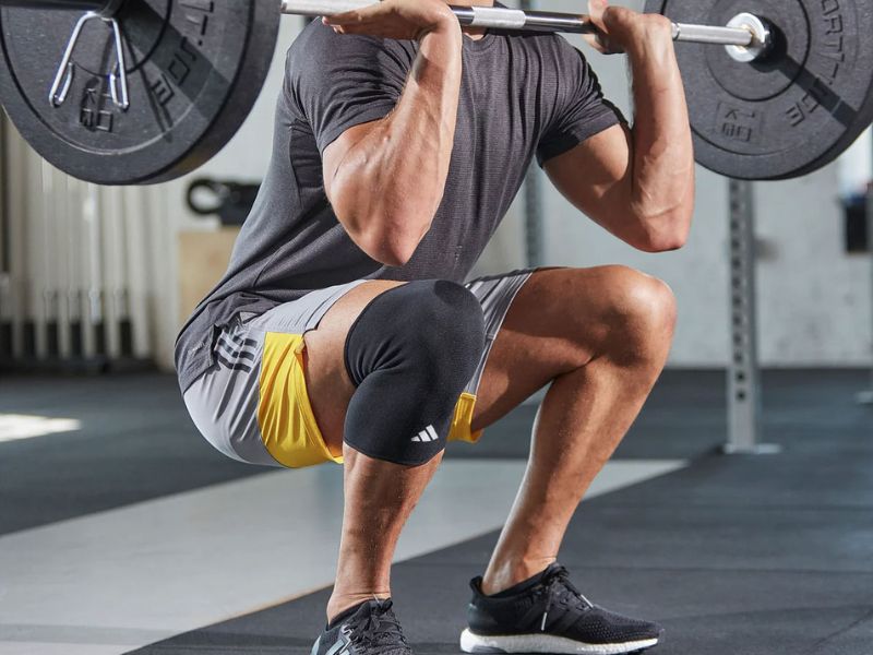 Sử dụng băng gối Adidas giúp bảo vệ đầu gối tối ưu 