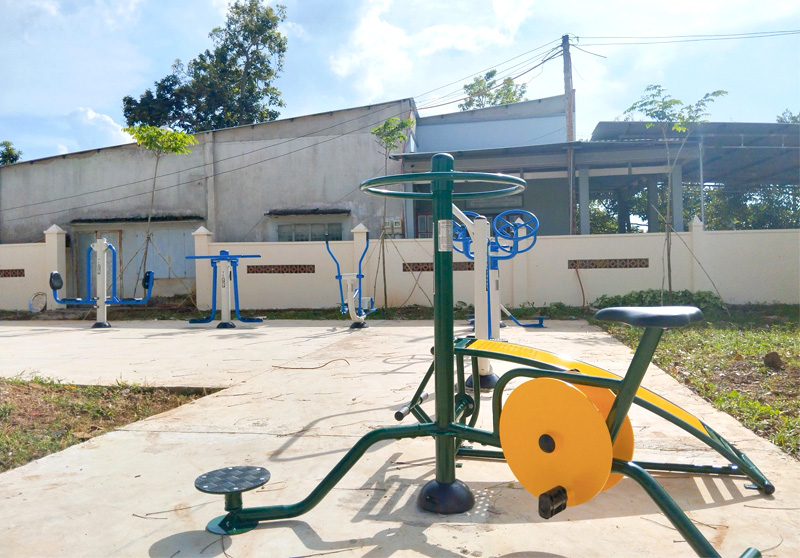 Máy tập thể dục ngoài trời Vifa được ứng dụng rộng rãi 