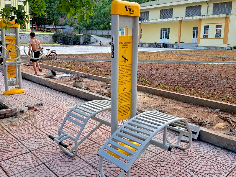 Thiết bị tập lưng bụng eo Vifa 