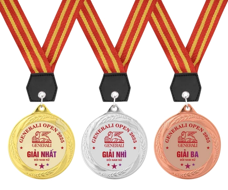 Phân loại huy chương Vàng - Bạc - Đồng