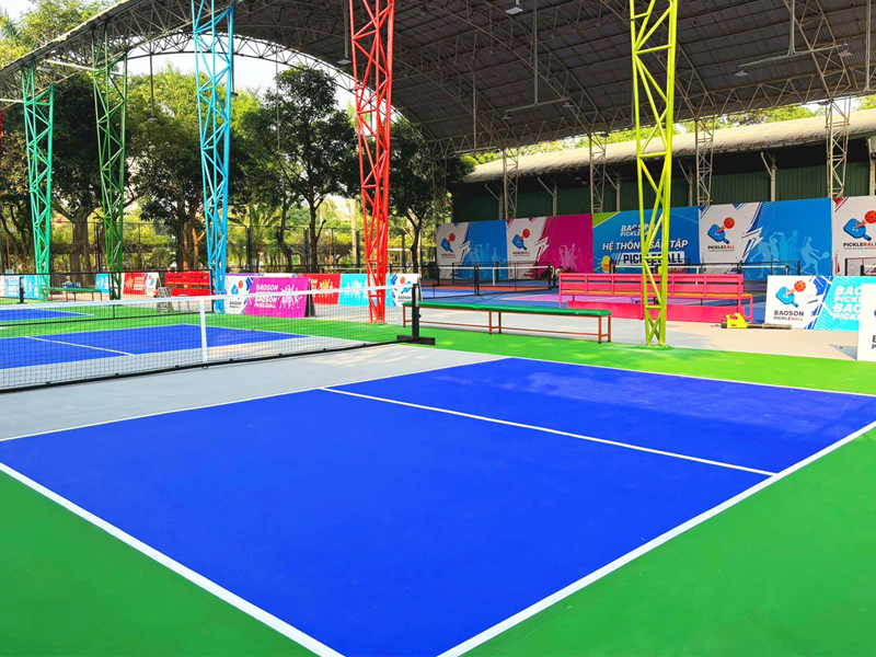 Sân pickleball 