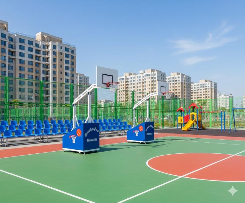 Trụ bóng rổ trường học 801870