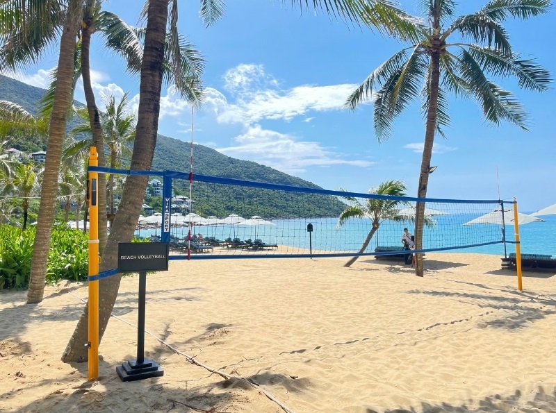 Trụ lưới bóng chuyền 