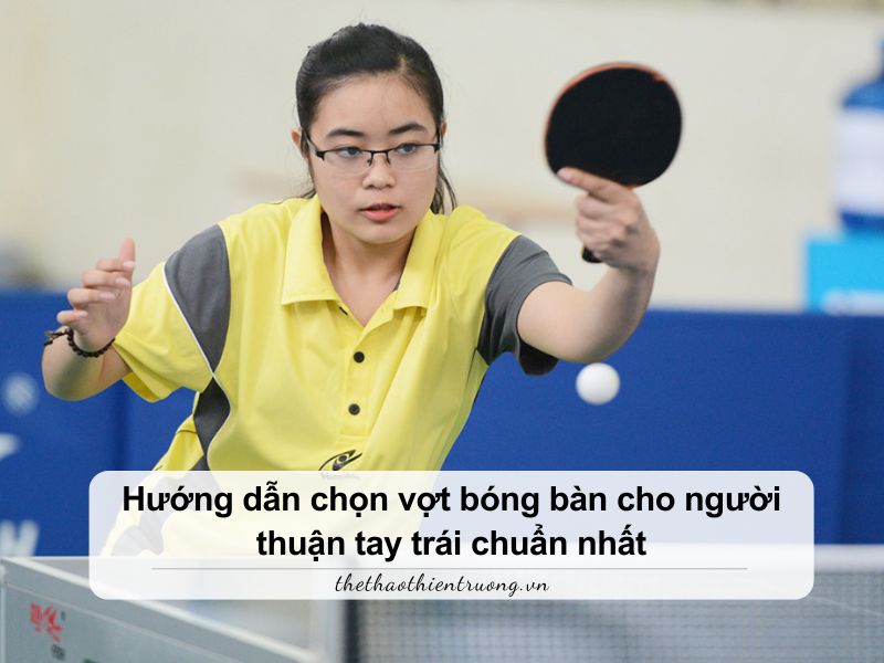 vợt bóng bàn cho người thuận tay trái