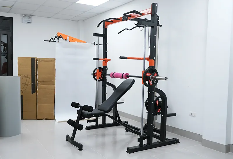 Bộ khung gánh tạ đa năng HQ-K8 Kèm ghế tạ