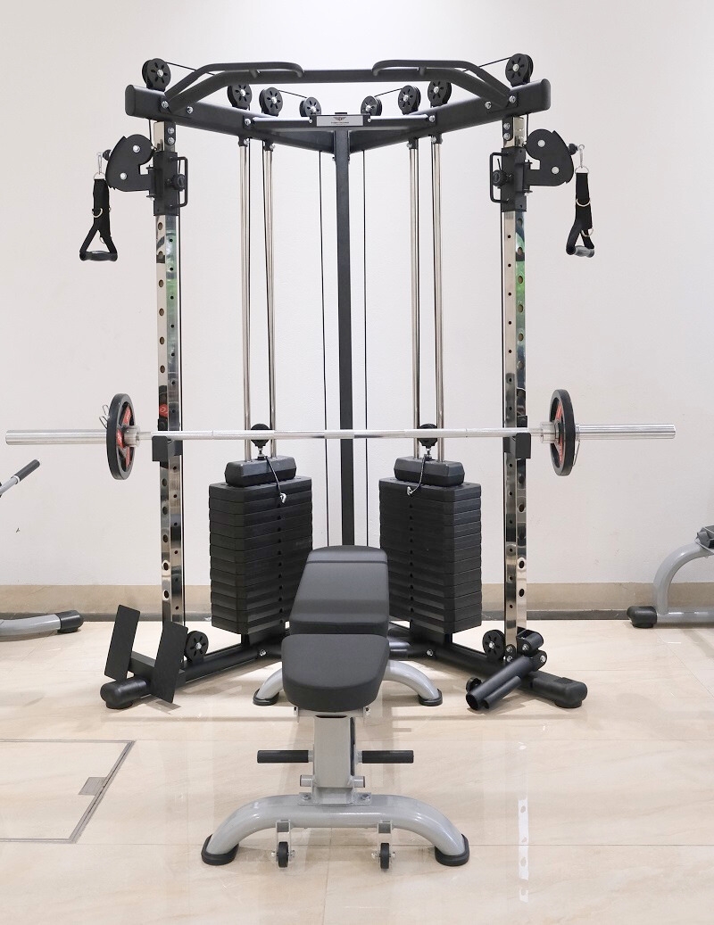 Các mẫu giàn tạ đa năng dưới 20 triệu tích hợp nhiều bài tập nâng cao 3 Các mẫu giàn tạ đa năng dưới 20 triệu tích hợp nhiều bài tập nâng cao