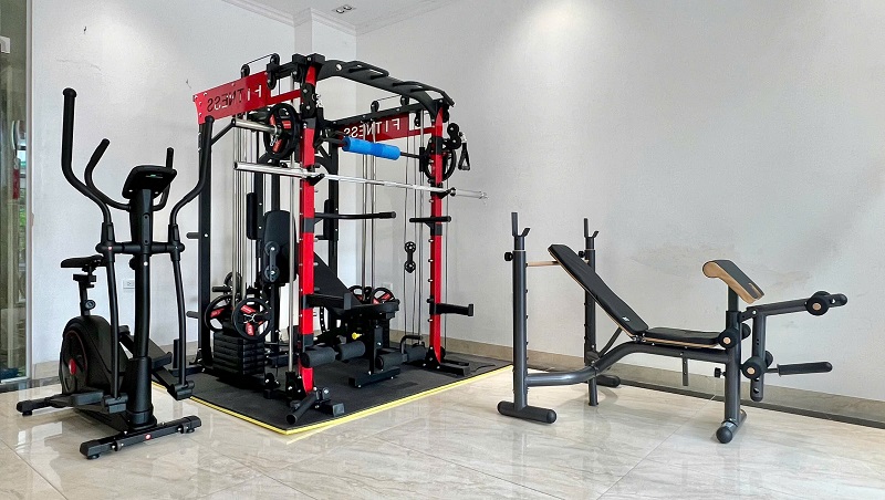 Top 3 mẫu giàn tạ đa năng chuyên nghiệp trong các phòng gym 5 Top 3 mẫu giàn tạ đa năng chuyên nghiệp trong các phòng gym