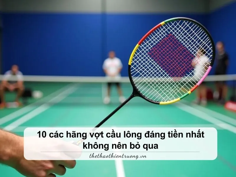 Các hãng vợt cầu lông