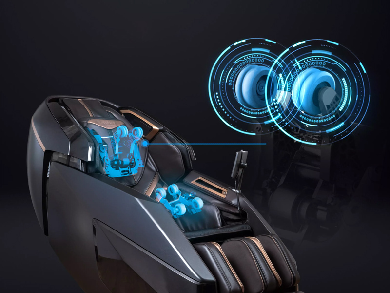 Phân biệt các loại con lăn ghế massage 2d 3d 4d 5d 3 Con lăn 4d