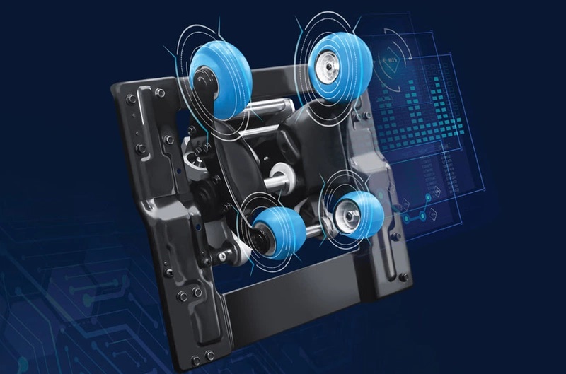 Phân biệt các loại con lăn ghế massage 2d 3d 4d 5d 4 Con lăn 5d