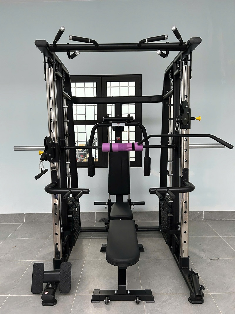 Top 3 mẫu giàn tạ đa năng chuyên nghiệp trong các phòng gym 3 Top 3 mẫu giàn tạ đa năng chuyên nghiệp trong các phòng gym