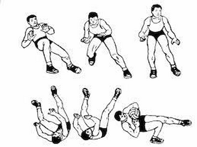 Kỹ thuật ngã nghiêng để chuyền bóng