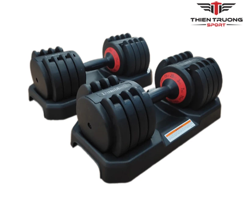 Tạ tay điều chỉnh linh động khi sử dụng tại nhà