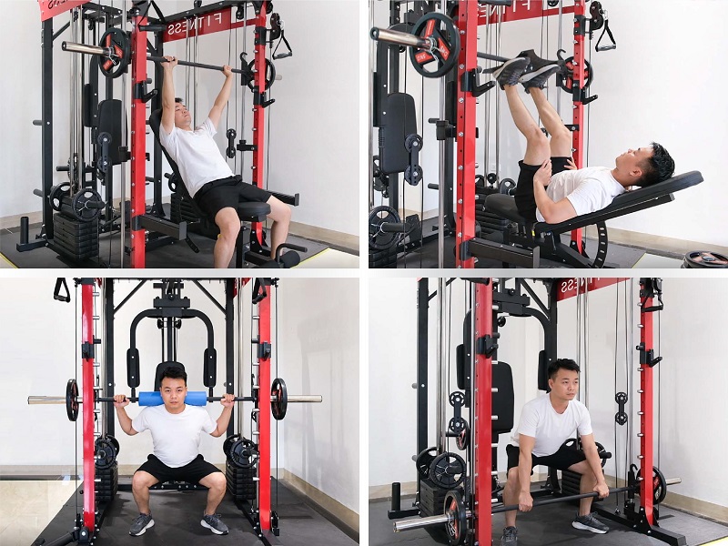 Top 3 mẫu giàn tạ đa năng chuyên nghiệp trong các phòng gym 2 Top 3 mẫu giàn tạ đa năng chuyên nghiệp trong các phòng gym