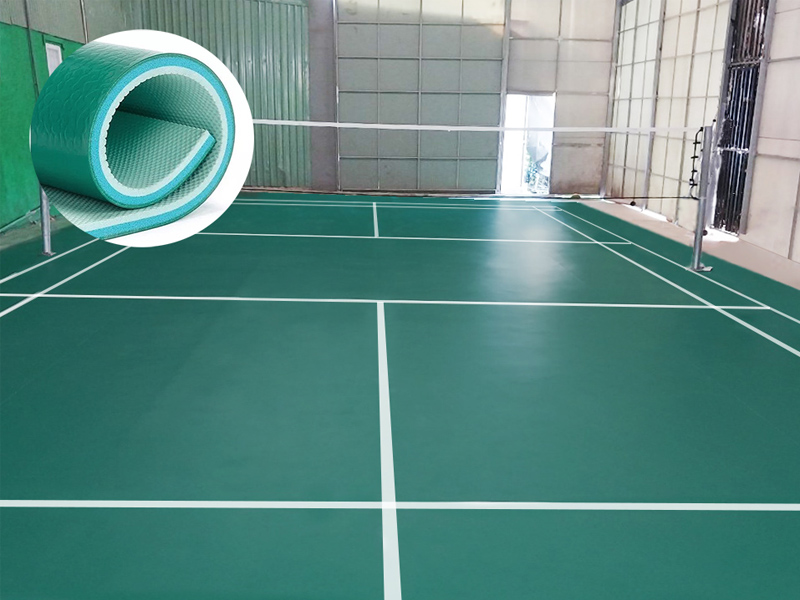 sân cầu lông trong nhà 