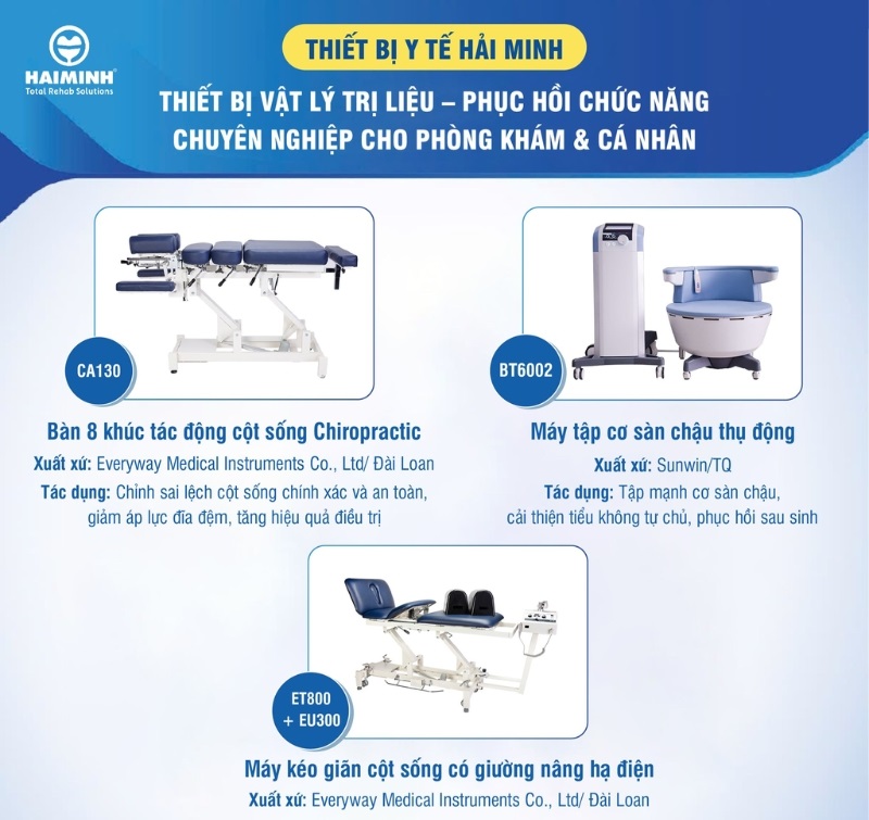 Địa chỉ mua thiết bị phục hồi chức năng