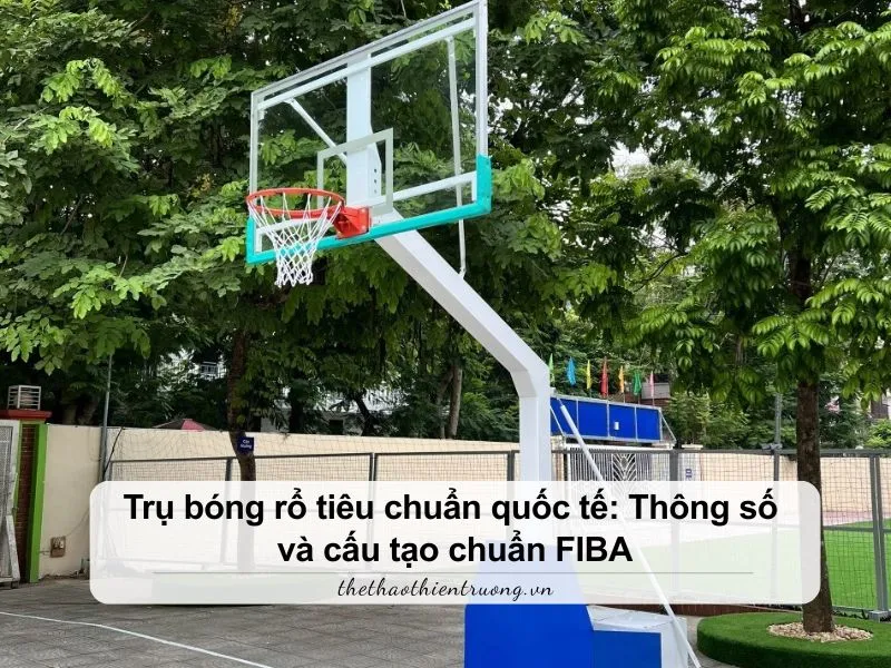 Trụ bóng rổ tiêu chuẩn quốc tế