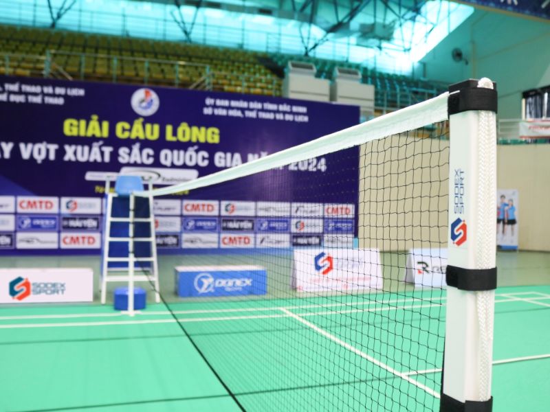 Trụ lưới cầu lông 