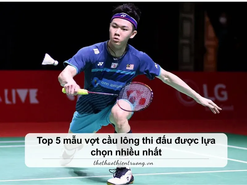 vợt cầu lông thi đấu